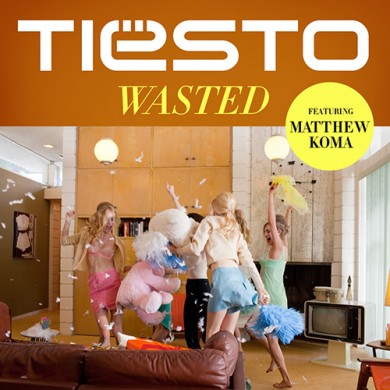 Carátula - Tiesto feat. Matthew Koma - Wasted
