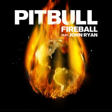 Carátula - Pitbull feat. John Ryan - Fireball