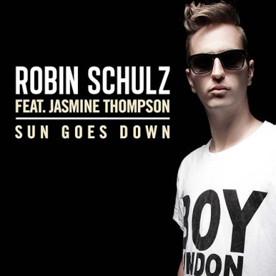 Carátula - Robin Schulz feat. Jasmine Thompson - Sun Goes Down