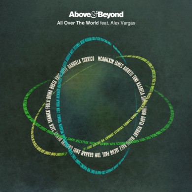 Carátula - Above & Beyond feat. Alex Vargas - All Over The World