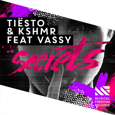 Carátula - Tiesto & KSHMR Feat. Vassy - Secrets