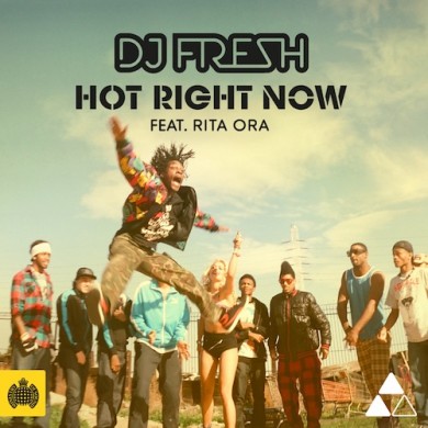 Carátula - Dj Fresh feat. Rita Ora - Hot Right Now