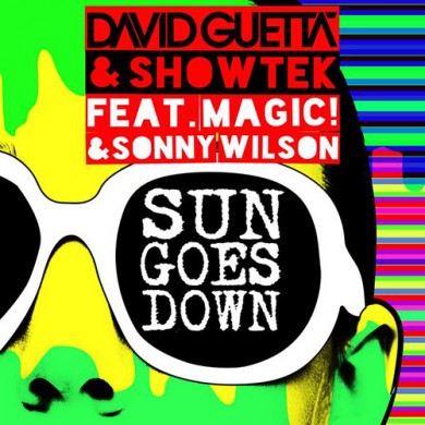 Carátula - David Guetta & Showtek feat. Magic & Sonny Wilson - Sun Goes Down
