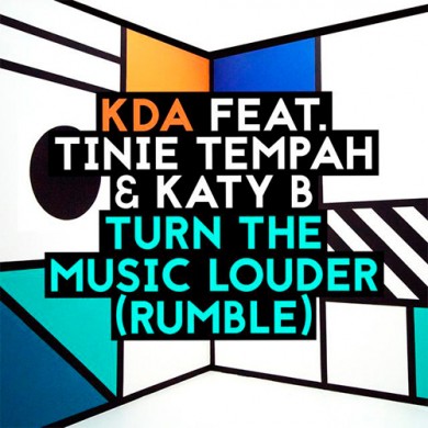 Carátula - KDA Feat. Tine Tempah & Katy B - Turn The Music Louder