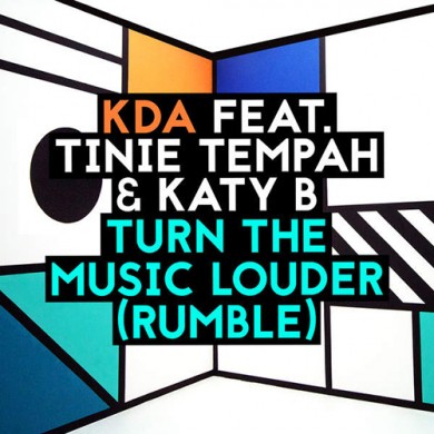 Carátula - KDA feat. Tinie Tempah & Katy B - Turn The Music Louder