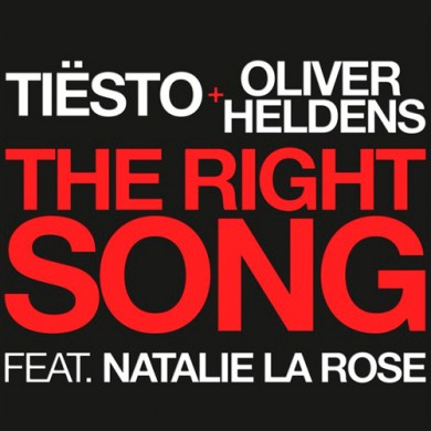 Carátula - Tiesto & Oliver Heldens feat. Natalie La Rose - The Right Song