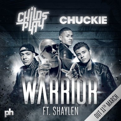Carátula - Childsplay & Chuckie feat. Shaylen - Warrior