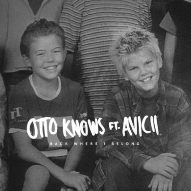 Carátula - Otto Knows feat. Avicii - Back Where I Belong