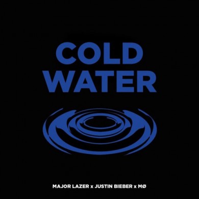 Carátula - Major Lazer feat. Justin Bieber - Cold Water
