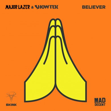 Carátula - Major Lazer & Showtek - Believer