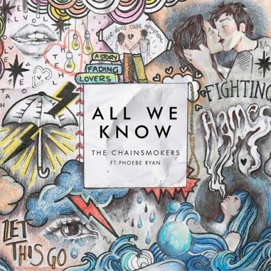 Carátula - The Chainsmokers - All We Know