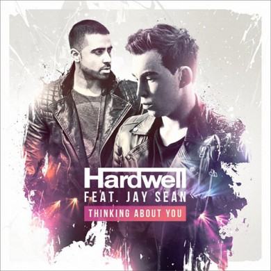 Carátula - Hardwell feat. Jay Sean - Thinking About You