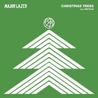 Carátula - Major Lazer - Christmas Trees