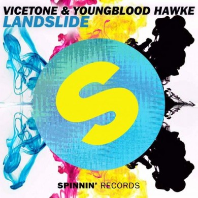 Carátula - Vicetone & Youngblood Hawke - Landslide