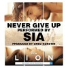 Carátula de Sia - Never Give Up