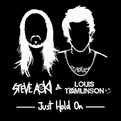 Carátula - Steve Aoki & Louis Tomlinson - Just Hold On