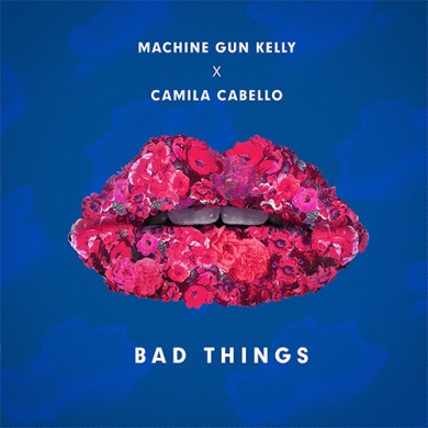 Caratula - Machine Gun Kelly - Bad Things