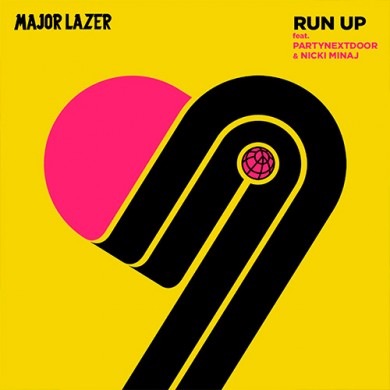 Carátula - Major Lazer - Run Up