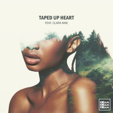 Carátula - Kream feat. Clara Mae - Taped Up Heart