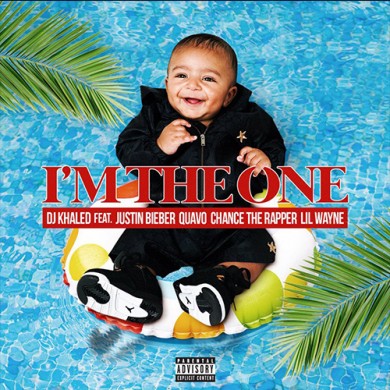 Carátula - Dj Khaled feat. Justin Bieber - I'm The One