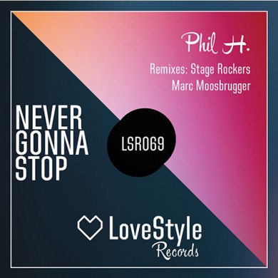 Carátula - Phil H - Never Gonna Stop (Stage Rockers Remix)