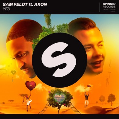 Carátula - Sam Feldt - Yes