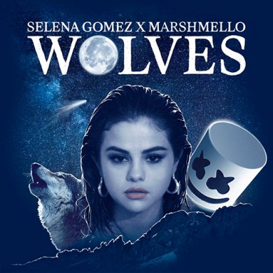 Carátula - Selena Gomez & Marshmello - Wolves