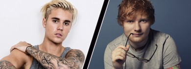 Foto para noticia - Ed Sheeran & Justin Bieber