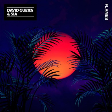 Carátula - David Guetta feat. Sia - Flames