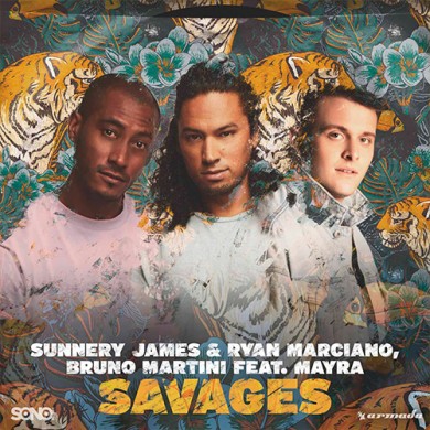 Carátula - Sunnery James & Ryan Marciano - Savages