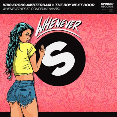 Carátula - Kris Kross Amsterdam feat. Conor Maynard - Whenever