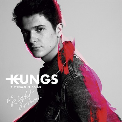 Carátula - Kungs feat. Goldn - Be Right Here