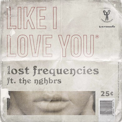 Carátula - Lost Frequencies - Like I Love You