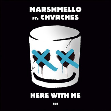 Carátula - Marshmello feat. Chvrches - Here With Me