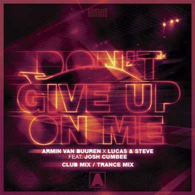 Carátula - Armin Van Buuren - Don't Give Up On Me