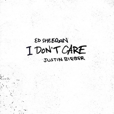Carátula - Ed Sheeran - I Don't Care