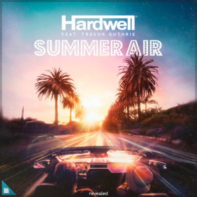 Carátula - Hardwell feat. Trevor Guthrie - Summer Air