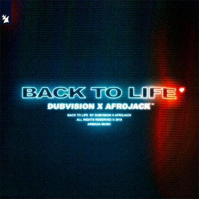 Carátula - Dubvision & Afrojack - Back To Life