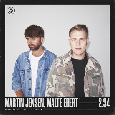 Carátula - Martin Jensen & Malte Ebert - I Could Get Used To This