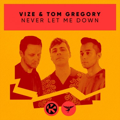 Carátula - VIZE & Tom Gregory - Never Let me Down