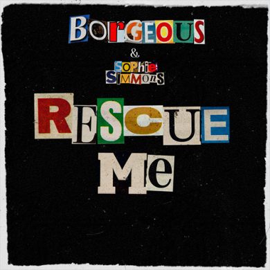 Carátula - Borgeous feat. Sophie Simmons - Rescue Me