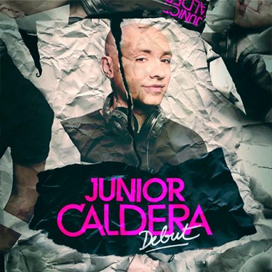 Carátula - Junior Caldera feat. Audrey Lavergne - Sleeping Satellite
