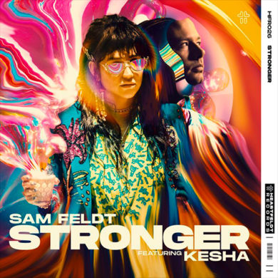 Carátula - Sam Feldt feat. Kesha - Stronger