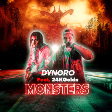 Carátula - Dynoro feat. 24kgoldn - Monsters