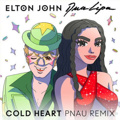 Carátula - Elton John feat. Dua Lipa - Cold Heart (PNAU Remix)