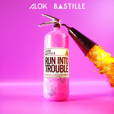 Carátula - Alok Feat. Bastille - Run Into Trouble