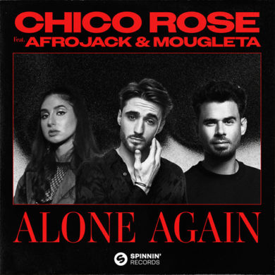 Carátula - Chico Rose & Afrojack - Alone Again