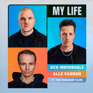 Carátula - Sick Individuals & Alle Farben - My Life