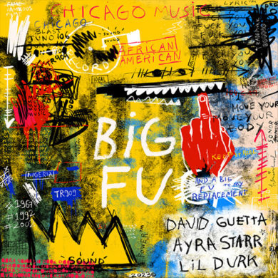 Carátula - David Guetta & Ayra Starr - Big Fu