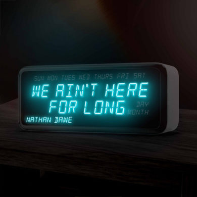 Carátula - Nathan Dawe - We Ain't Here For Long